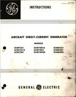 Instructions for Direct-Current Generator 