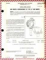 Reinforcement of Type K-7 Gun Mounts