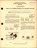 Use of Instrument Mounting Nut for Instrument Installation