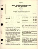 Overhaul Instructions with Parts Breakdown for Long Stroke Piston Release - R-4321 - Part 966055