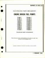 Illustrated Parts Breakdown for Engine Driven Fuel Pumps 