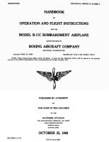 Handbook of Operation and Flight Instructions - B-17C