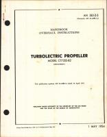 Overhaul Instructions for Curtiss Turboelectric Propeller Model CT735S-B2