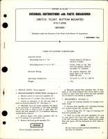 Overhaul Instructions with Parts Breakdown for Bottom Mounted Float Switch - F-21190