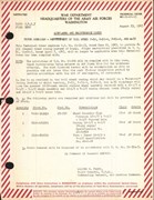 Replacement of Tail Wheel for P-51, P-51-1, P-51-2, and A-36