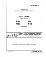 Maintenance Instructions for Utility Systems for B-26B, TB-26B, B-26C, and TB-16C