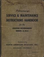 Preliminary Service & Maintenance Instructions Handbook for the Fighter-Divebomber Model A-36A