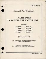 Illustrated Parts Breakdown for Double Ended Submerged Fuel Booster Pump