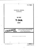 Maintenance Manual for T-34A Aircraft