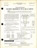 Modification of Type E-8 and E-12 Gun Mount Adapters