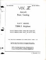 Aircraft Parts Catalog TBM-3 (2 of 3)