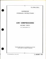 Handbook of Overhaul Instructions for Air Compressors MC2003 Series