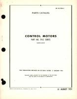 03-75BA-5, Parts Catalog for Control Motors Part No. EYLC Series