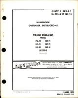 Overhaul Instructions for Voltage Regulators - Models F36-70, F45-51, F45-90, F45-95, F47-99, F49-70, and JH12999-3 