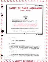Safety of Flight Supplement Flight Manual for T-6G Aircraft