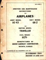 Erection and Maintenance Instructions for UC-43, GB-2, and D17S