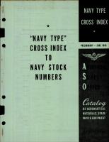 "Navy Type" Cross Index to Navy Stock Numbers