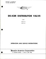 Operation and Service Instructions for De-Icer Distributor Valve - Types 1532-2-A and 1532-3-A 