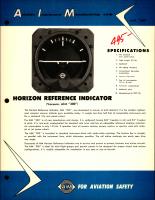 AIM 300 Horizon Reference Indicator Vacuum