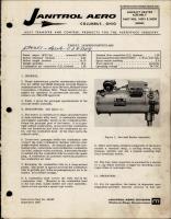 Maintenance Instructions for Aircraft Heater Assembly - Part 34D51 and 34D35 - B3040 