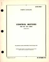 Parts Catalog for Control Motors Part No. AYLC Series