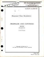 Illustrated Parts Breakdown for Propeller and Controls - Model C634S-C104