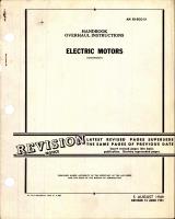 Overhaul Instructions for Airesearch Electric Motors