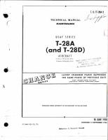 Technical Manual Maintenance T-28A and T-28D Aircraft