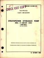 Parts Breakdown for Stratopower Hydraulic Pump - Model 67 Constant Series 