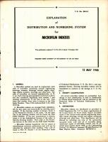 Distribution and Numbering System for Microfilm Indexes