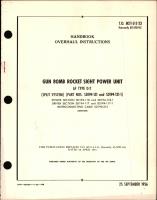 Overhaul Instructions for Gun Bomb Rocket Sight Power Unit, AF Type D-2