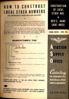 Construction of Local Stock Numbers - Mfr's Name Code Index