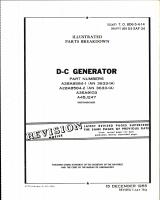 Illustrated Parts Breakdown for Westinghouse D-C Generator