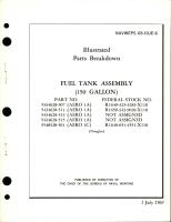 Illustrated Parts Breakdown for Fuel Tank Assembly - 150 Gallon