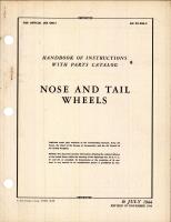 Handbook of Instructions with Parts Catalog for Nose and Tail Wheels