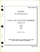 Overhaul Instructions for Valve and Actuator Assemblies - Assembly No. 81388, 81399, and 90437