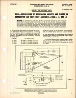 Installation of Reinforcing Gussets & Plates on Carburetor