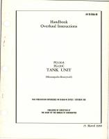 Overhaul Instructions for Tank Unit - FG120A and FG120C