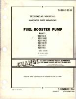 Change to Illustrated Parts Breakdown for Fuel Booster Pump