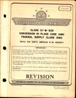 Parts for North American B-25 Aircraft