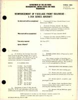 Reinforcement of Fuselage Front Bulkhead - L-20A Series