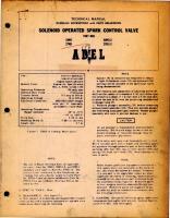 Overhaul Instructions with Parts for Solenoid Operated Spark Control Valve - Parts 23951, 27951, 23951-2, and 27951-2