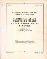 Instructions for Aluminum Alloy Propeller Blade