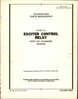 Illustrated Parts Breakdown for Exciter Control Relay - Type H-1 - Part A24A9280