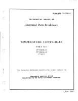 Illustrated Parts Breakdown for Temperature Controller - Part 25730028-03 and 25730028-04