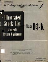 Illustrated Stock List for Aircraft Oxygen Equipment
