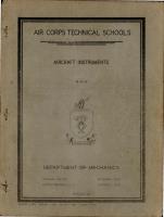 Air Corps Technical Schools - Aircraft Instruments