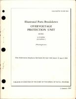 Illustrated Parts Breakdown for Overvoltage Protection Unit - Model A35A8966 and A35A8966-2 