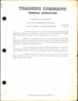 Training Command Technical Instructions for Aircraft Pressure Fasteners Safety Marks - Locked Position 