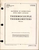 Handbook of Instructions with Parts Catalog for Thermocouple Thermometers